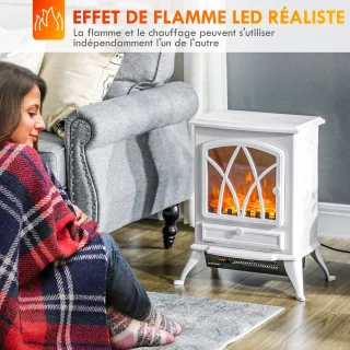 HOMCOM Elektrische haard