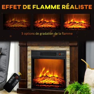 HOMCOM Elektrische Haard