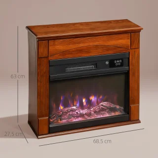 HOMCOM Elektrische haard