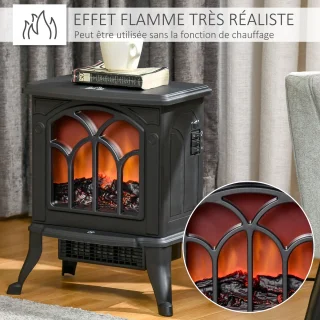 HOMCOM Elektrische Haard