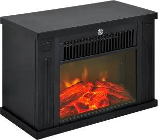 HOMCOM Elektrische Haard - Kunststof
