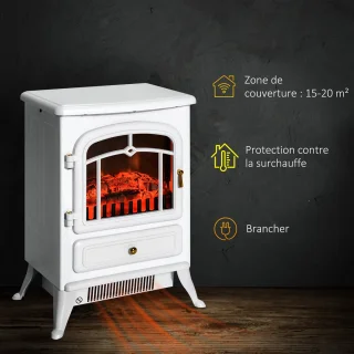 HOMCOM Elektrische Haard