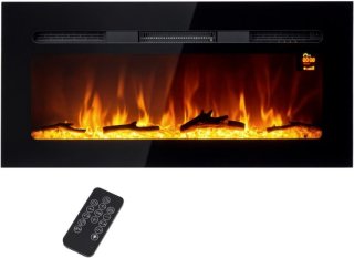 HOMCOM elektrische open haard zwart review