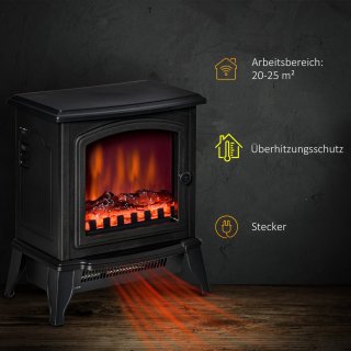 Wat vinden we goed aan de HOMCOM Elektrokamin