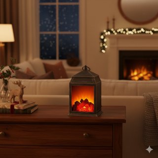 Wat vinden we goed aan de Home & Styling Sfeerhaard Lantaarn