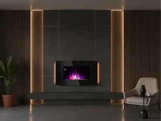 HomeByNicole Aurora Flame 90 cm - Elektrische Wandhaard