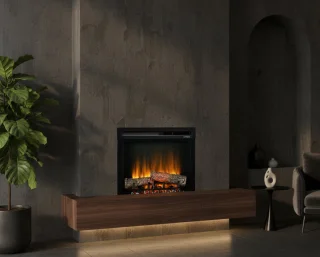 HomeByNicole FireGlow XHD26 Elektrische Inbouwhaard