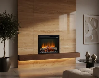HomeByNicole FireGlow XHD28 Elektrische Inbouwhaard