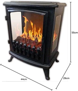 HomeByNicole FlameVista 3D Vrijstaande Sfeerhaard
