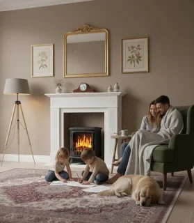 HomeByNicole FlameVista 3D Vrijstaande Sfeerhaard
