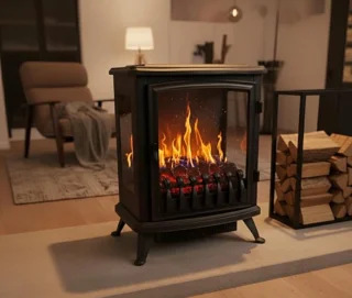 HomeByNicole FlameVista 3D Vrijstaande Sfeerhaard