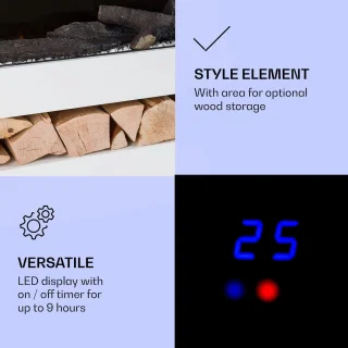 HomeByNicole LumiFlame Smart AF32W Elektrische Sfeerhaard