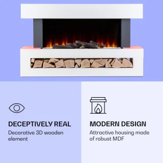 HomeByNicole LumiFlame Smart AF32W Elektrische Sfeerhaard