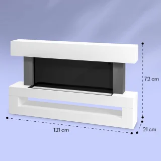 HomeByNicole LumiFlame Smart AF32W Elektrische Sfeerhaard
