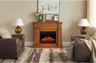 HomeByNicole Toscana Luxe Flame Vrijstaande Sfeerhaard