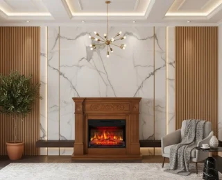 HomeByNicole Toscana LuxeFire AF23 - Elektrische Haard
