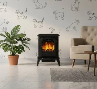House&Garden Vrijstaande Elektrische Haard