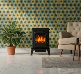 House&Garden Vrijstaande Elektrische Haard