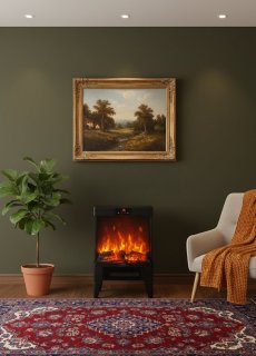 De House&Garden Vrijstaande Elektrische Sfeerhaard in één oogopslag