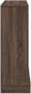 Houten haard eikenkleur 100x30x87,5 cm