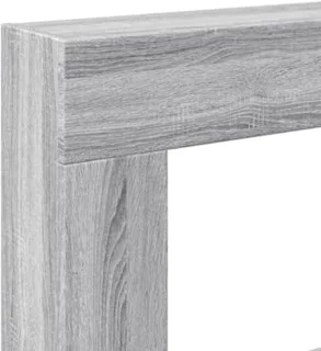 Houten haard Sonoma eiken 81x18x82 cm