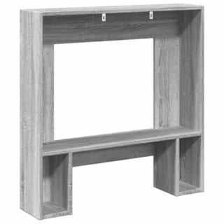 Houten haard Sonoma eiken 81x18x82 cm