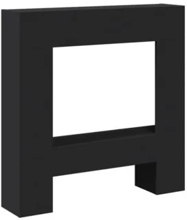 Houthaard 81x18x82 cm zwart