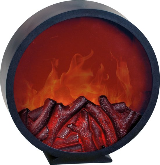 IKO Sfeerhaard Rond Zwart 32,5 cm