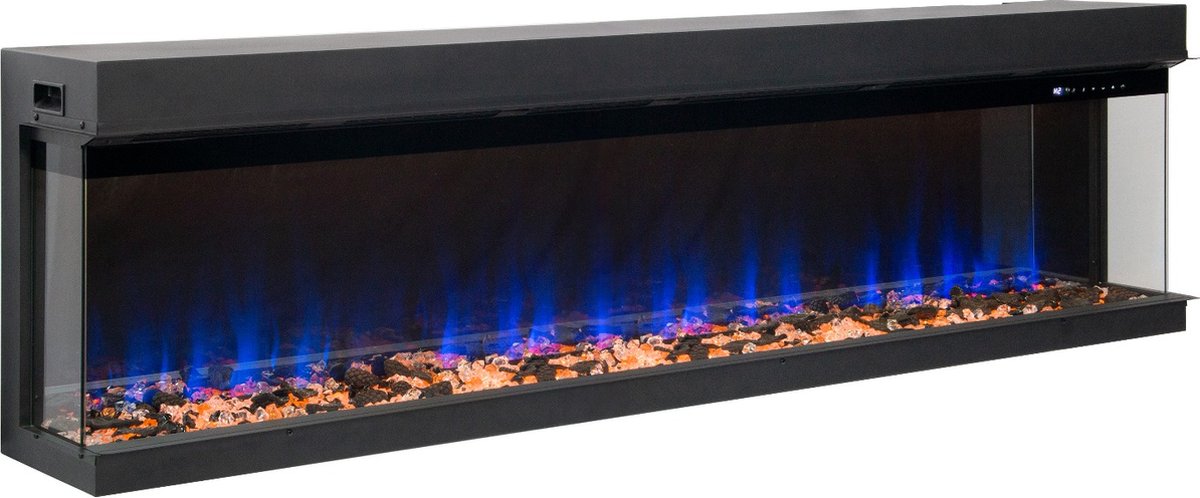 Inbouw 127 cm 3D Elektrische Sfeerhaard