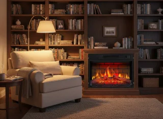 Industrialhome FlameView AF23B Elektrische Inbouwhaard