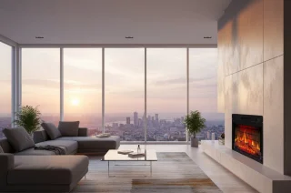 Industrialhome FlameView AF23B Elektrische Inbouwhaard