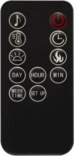 Industrialhome FlameView AF38 Elektrische Inbouwhaard 99 cm Zwart