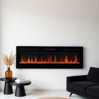 Industrialhome Luxe MARLON Elektrische Sfeerhaard 91 cm