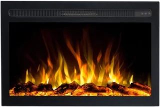 INFINITY Inzethaard: stijlvolle sfeer en directe warmte voor inbouw