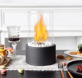 JHY DESIGN Ronde Vuurschaal Tafelhaard