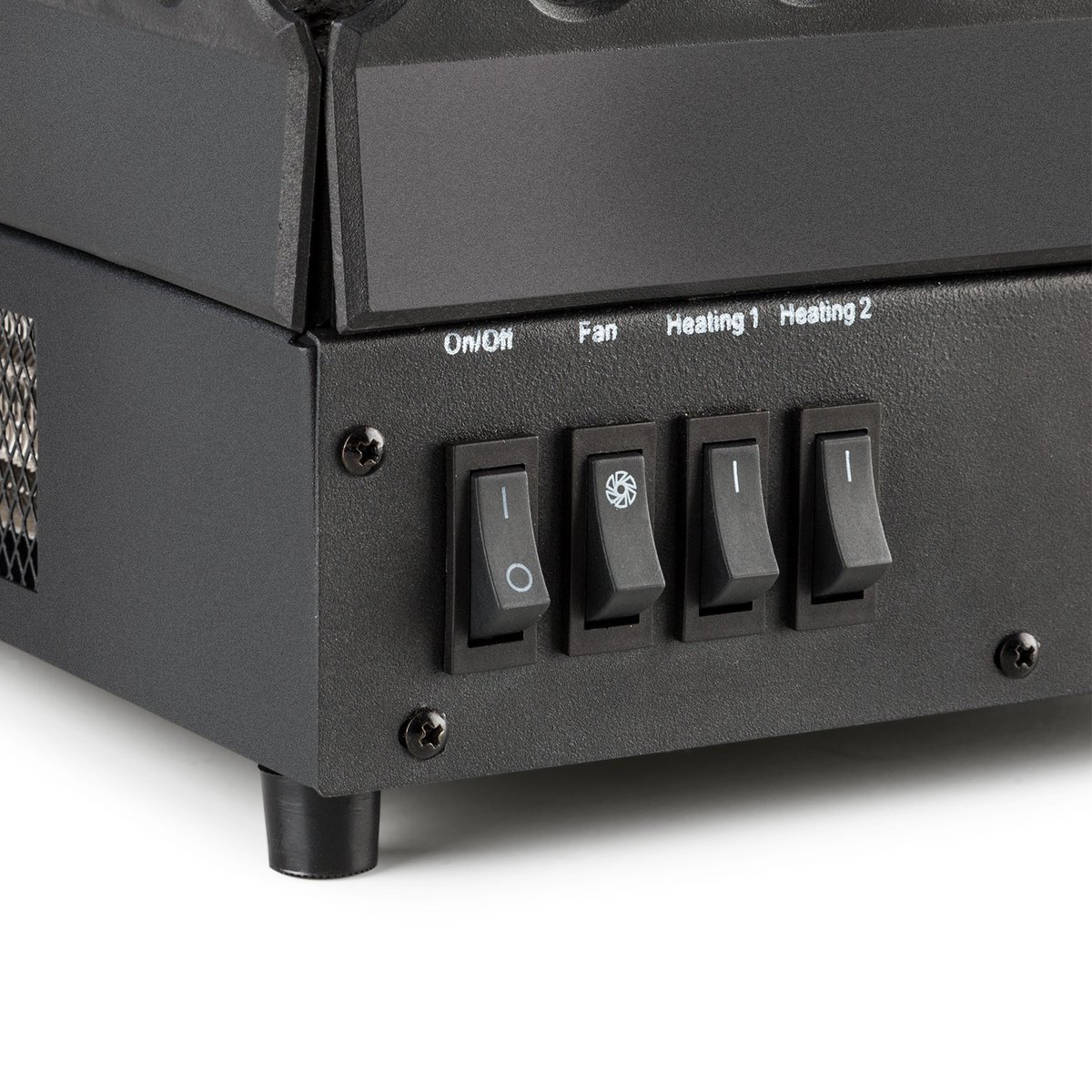 Kamini FX inbouw elektrische haard cassette zwart