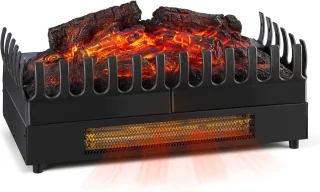 Kamini FX inbouw elektrische haard cassette zwart
