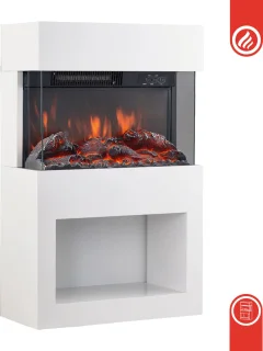 KAMINIO HENRI Elektrische haard wit