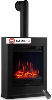 Kaminio Kalle elektrische haard zwart