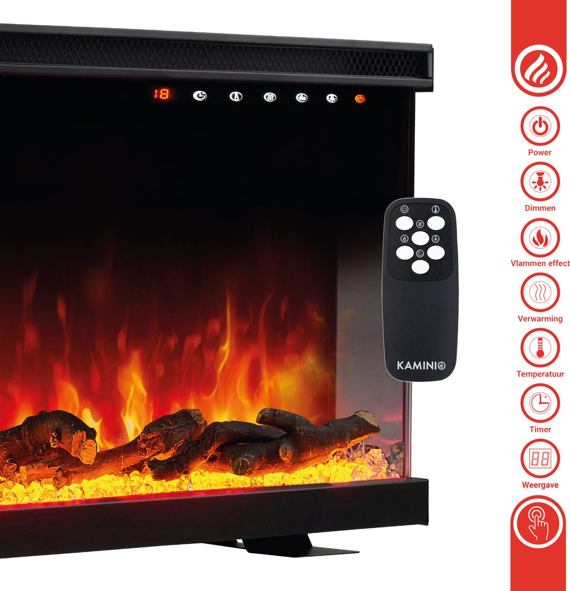 KAMINIO LEA Elektrische haard 42 inch