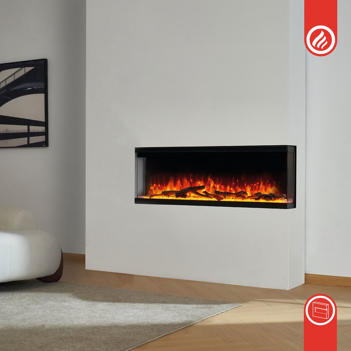 KAMINIO LEA Elektrische haard 42 inch