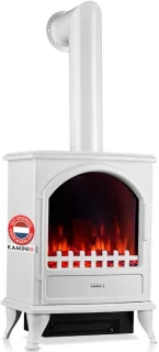 Kaminio Leni elektrische haard, wit