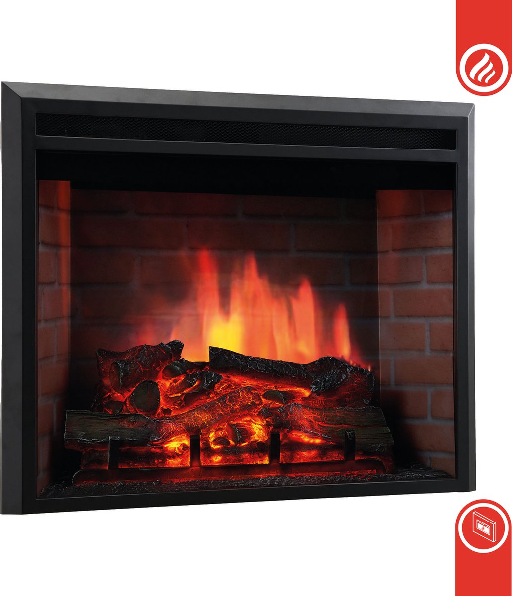 KAMINIO LUCA Elektrische Inbouwhaard 23 inch