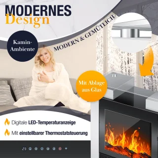 KESSER® Elektrische Sfeerhaard