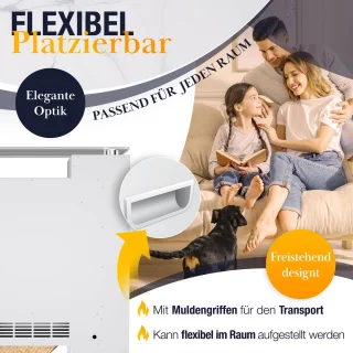 KESSER® Elektrische Sfeerhaard