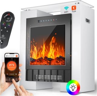 KESSER® Elektrische Sfeerhaard — Warmte en sfeer zonder gedoe
