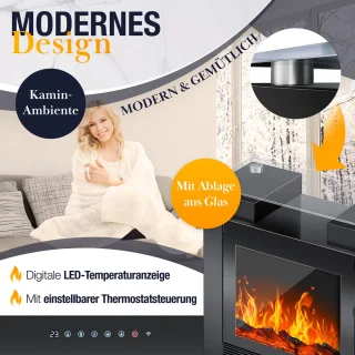 KESSER® Elektrische Sfeerhaard