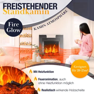 KESSER® Elektrische Sfeerhaard