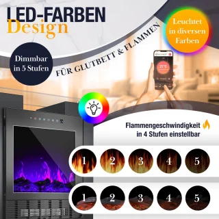 KESSER® Elektrische Sfeerhaard