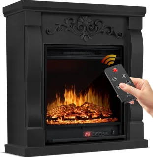 KESSER® Villa Zwart Elektrische Sfeerhaard